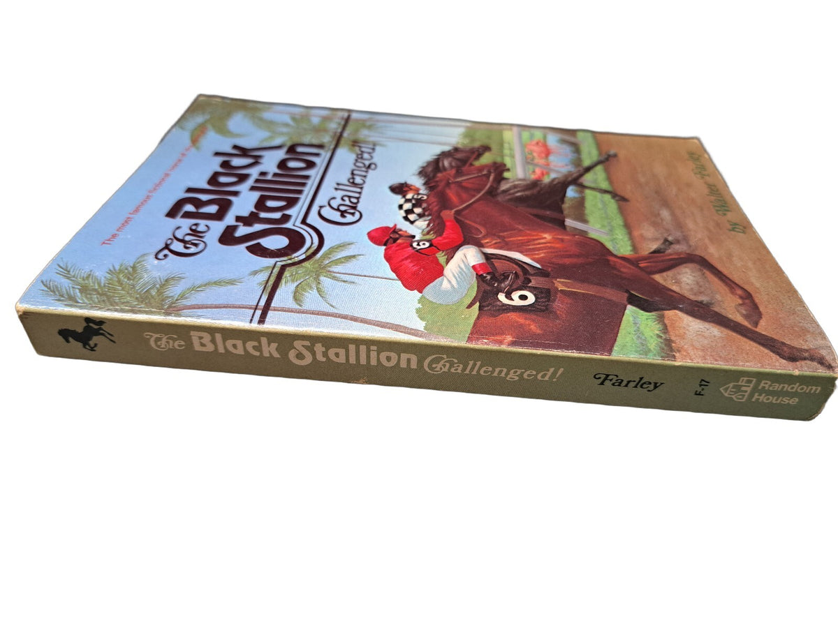 Vintage 1964 The Black Stallion Challenged! book by Walter Farley