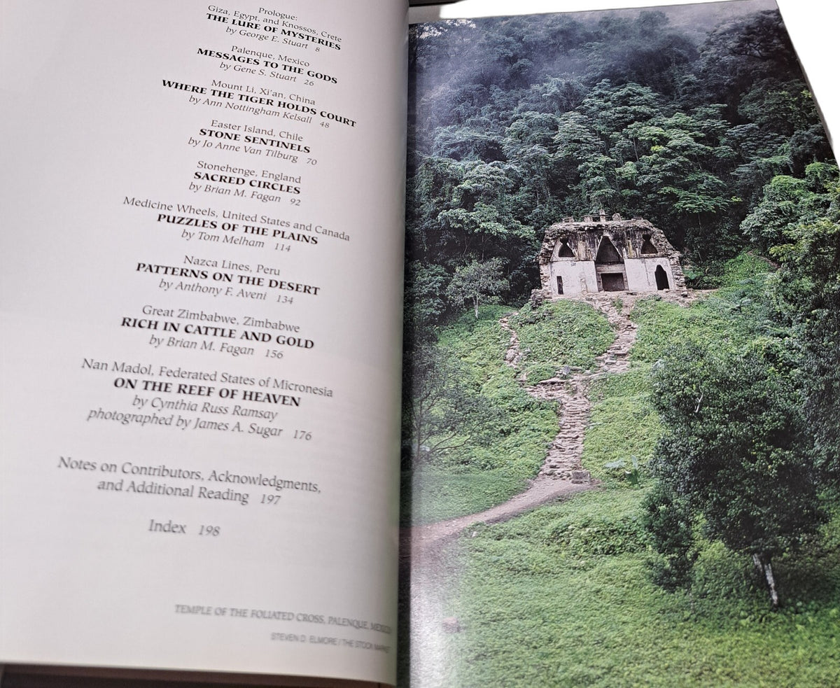 Vintage 1992 Mysteries of Mankind: Earth's Unexplained Landmarks by National Geographic