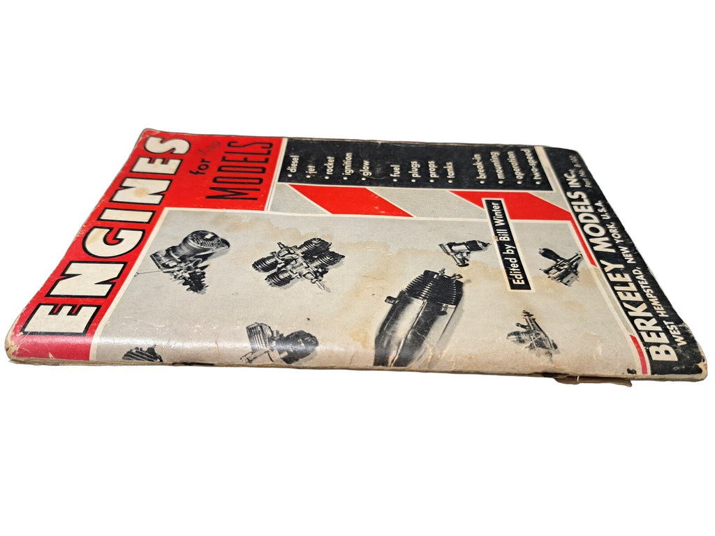 Vintage 1955 Engines for Models book edited by Bill Winter