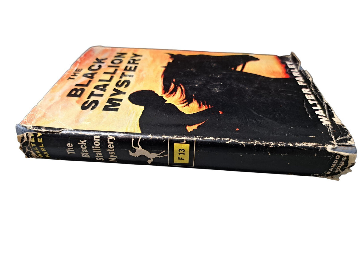Vintage 1957 The Black Stallion Mystery book by Walter Farley