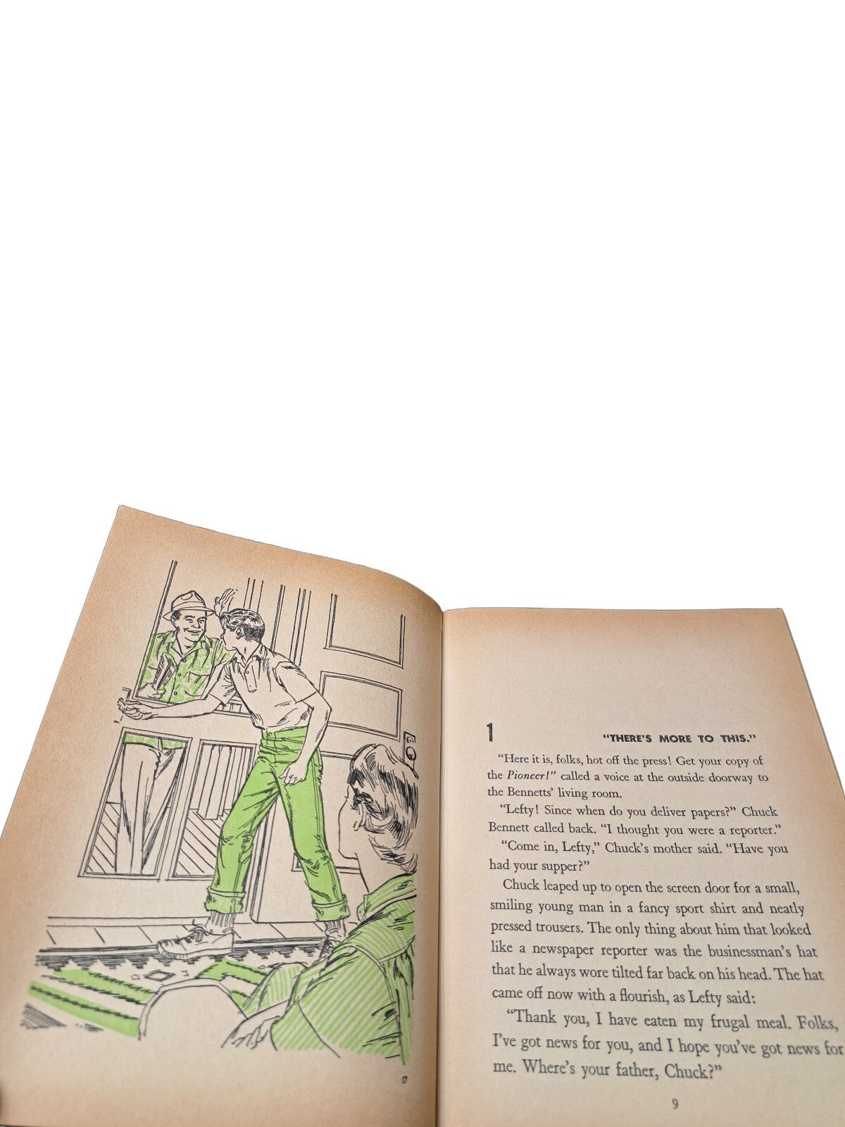 Vintage 1964 The Diamond Cave Mystery book by Troy Nesbit