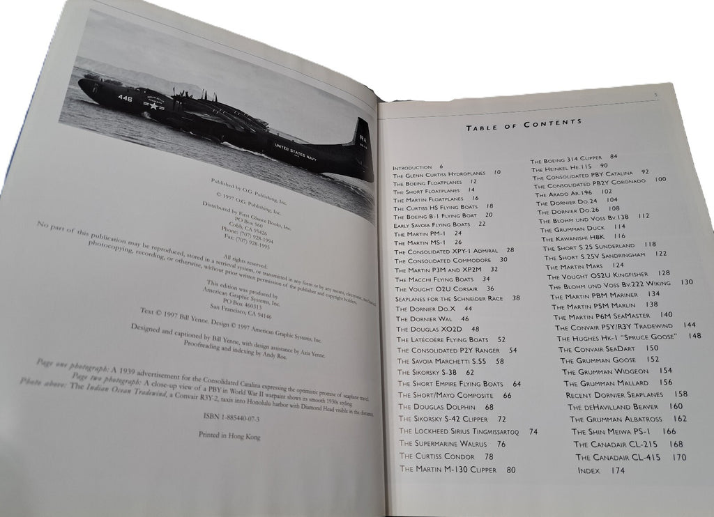 1997 Seaplanes of the World: A Timeless Collection From Aviation's Golden Age book by Bill Yenne