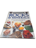 Vintage 1988 first edition of Rocks & Minerals by Eyewitness Books