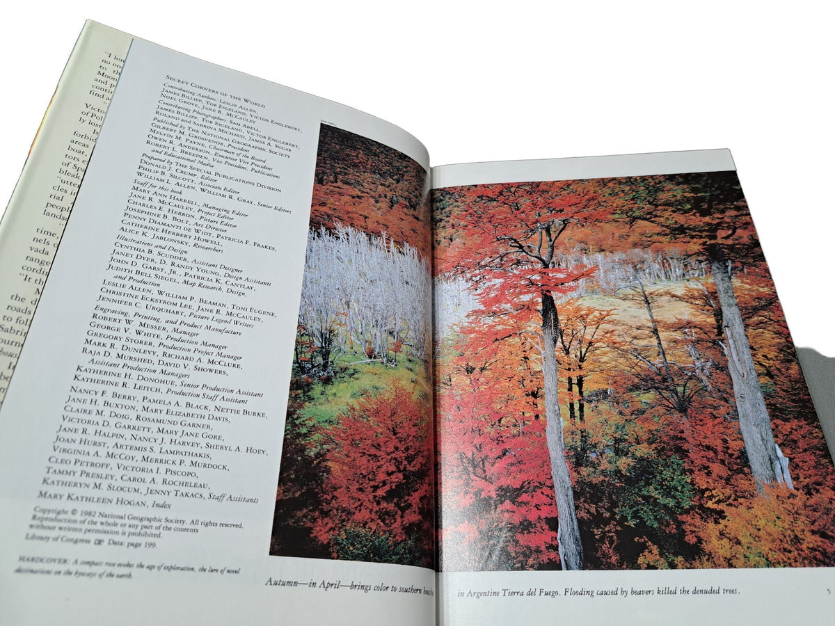 Vintage 1982 Secret Corners of the World