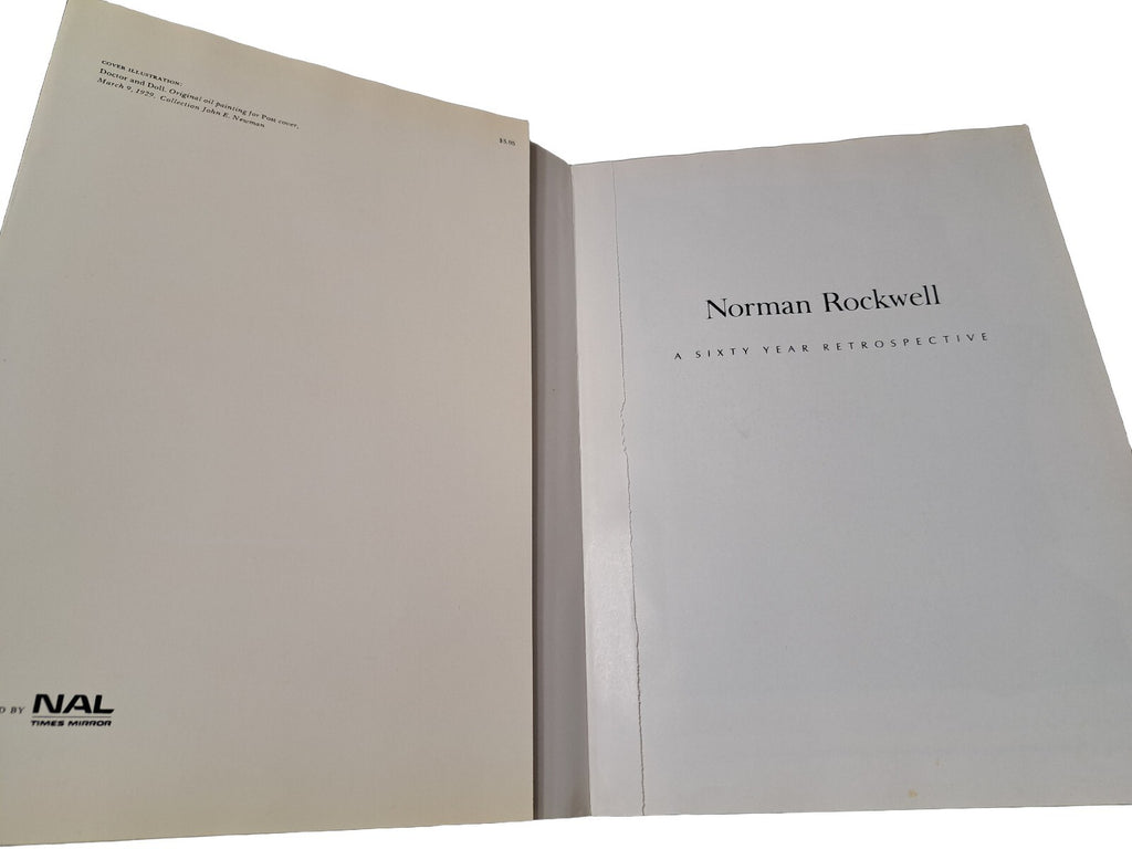 Vintage 1973 Norman Rockwell: A Sixty Year Retrospective