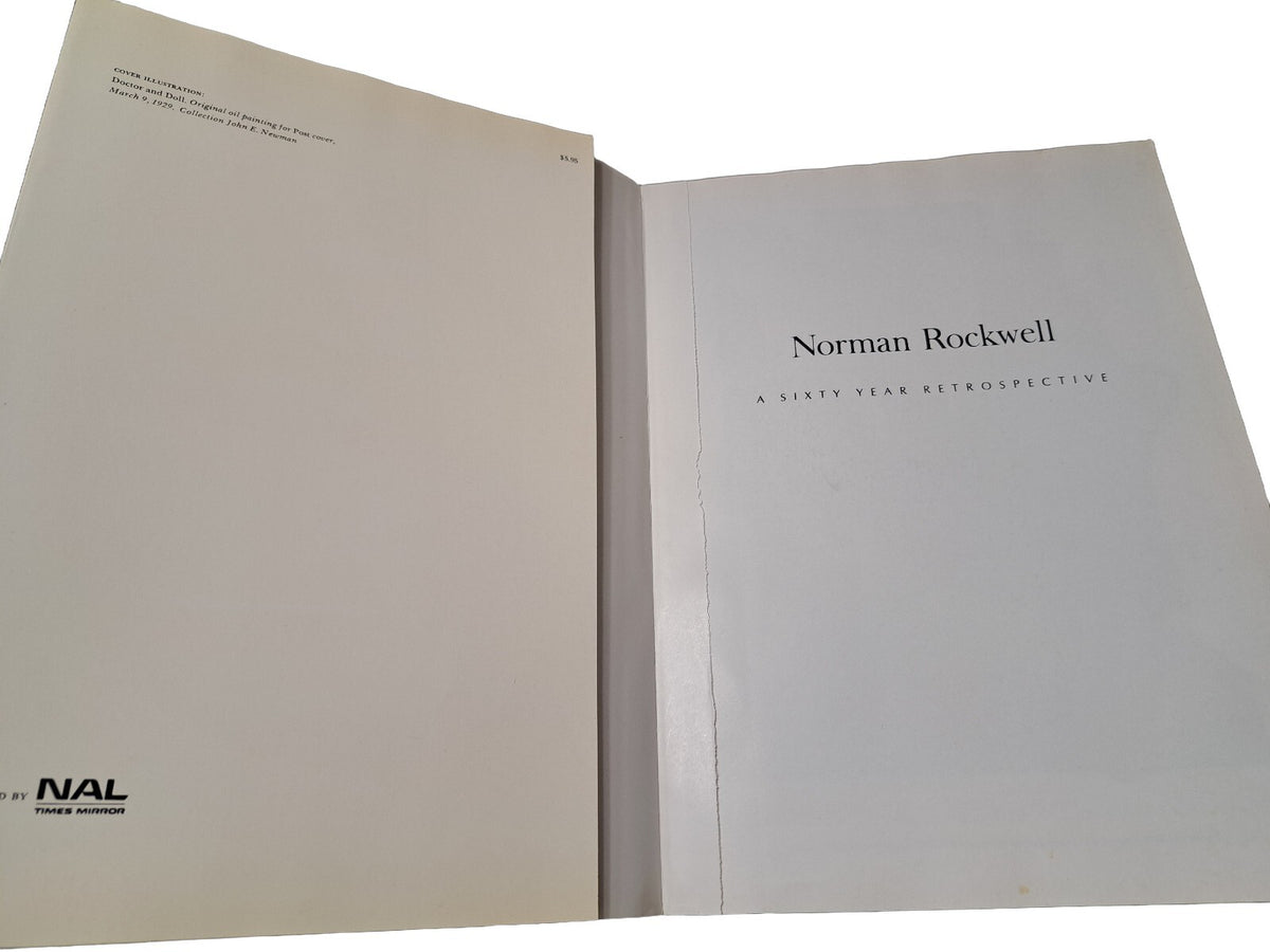 Vintage 1973 Norman Rockwell: A Sixty Year Retrospective