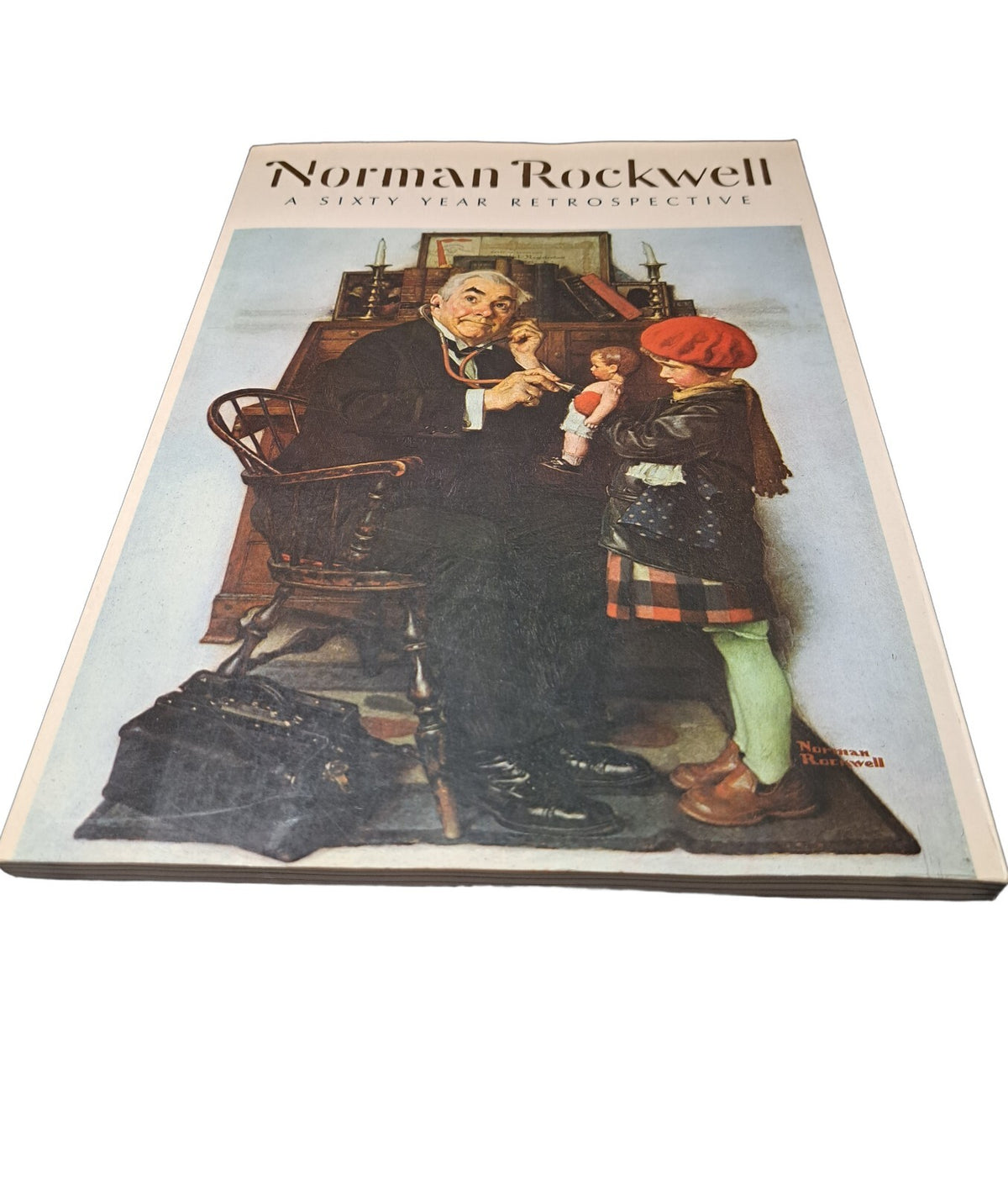 Vintage 1973 Norman Rockwell: A Sixty Year Retrospective