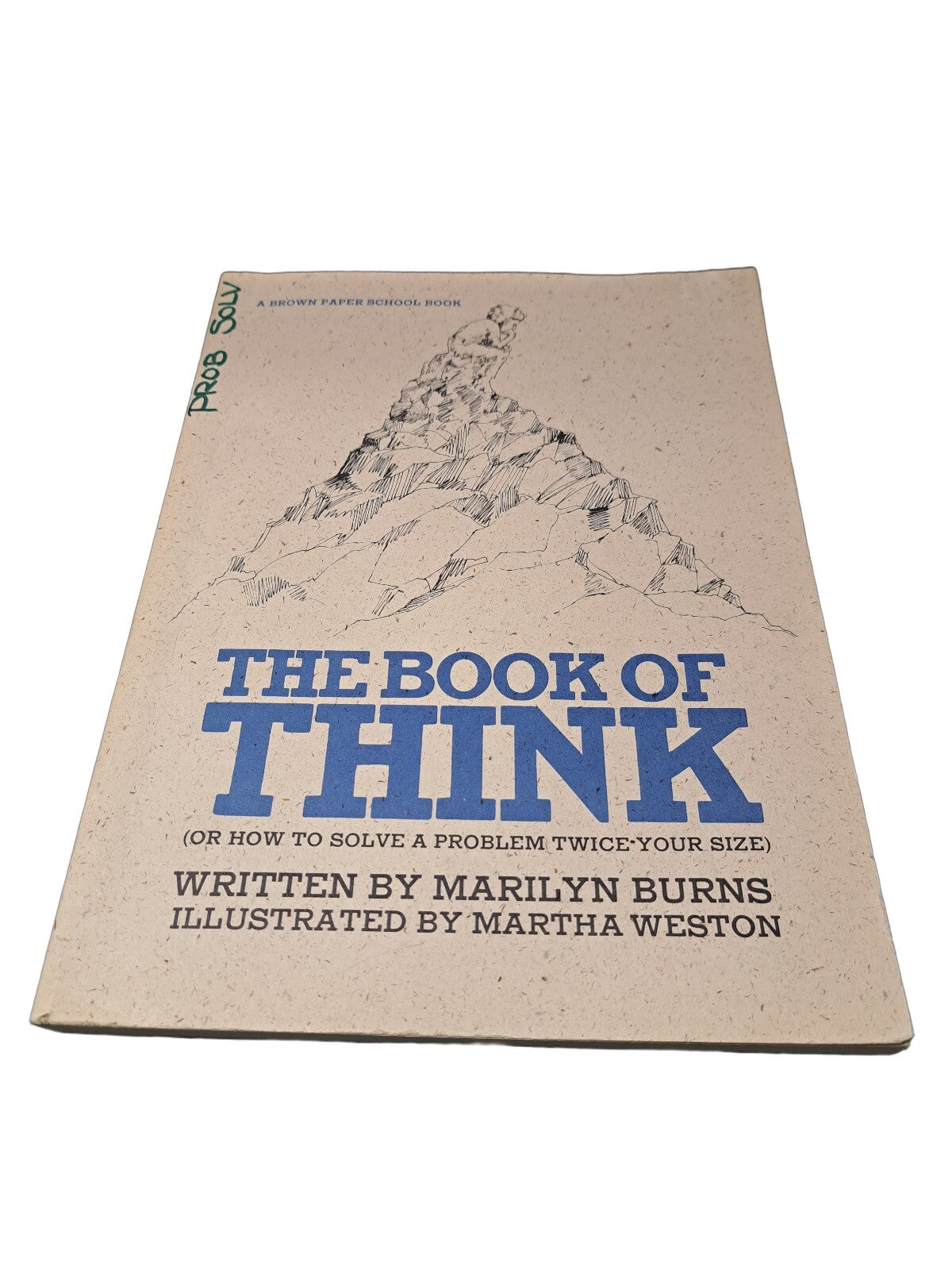 Vintage 1976 The Book of Think by Marilyn Burns