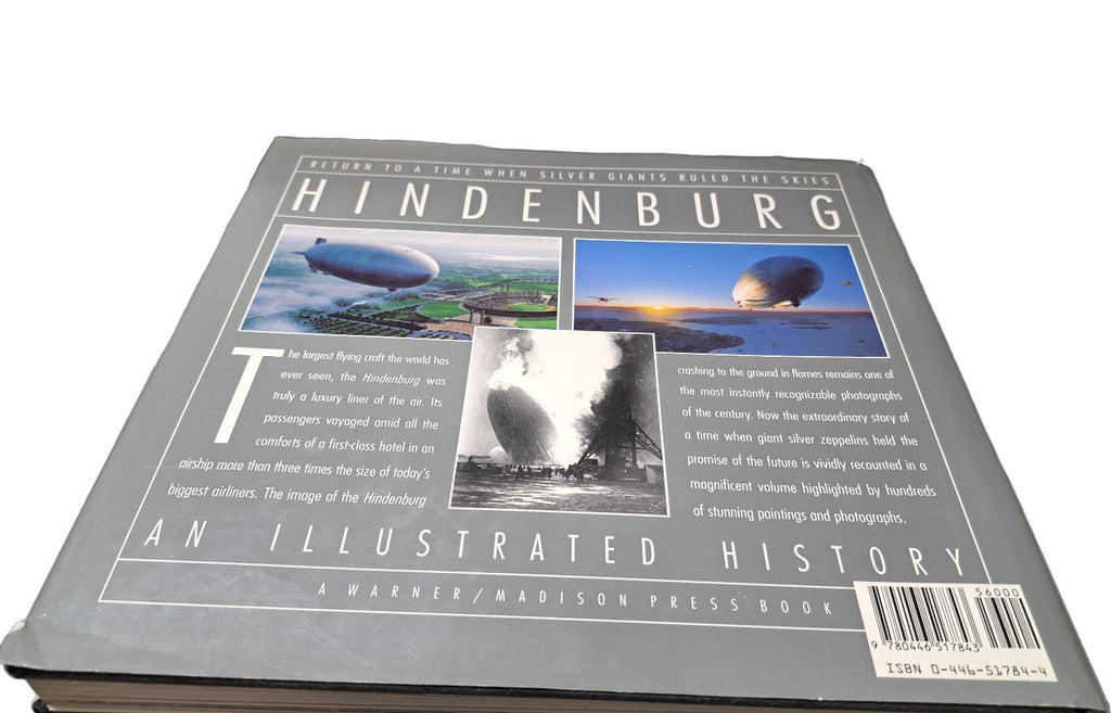 Vintage 1994 Hindenburg: An Illustrated History book by Rick Archbold