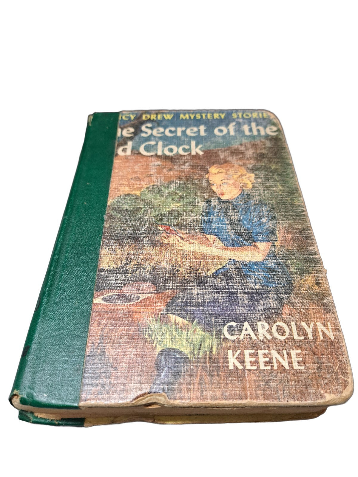 Vintage 1959 The Secret of the Old Clock book by Carolyn Keene