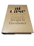 Vintage 1967 first edition of At Ease: Stories I Tell to Friends book by Dwight D Eisenhower