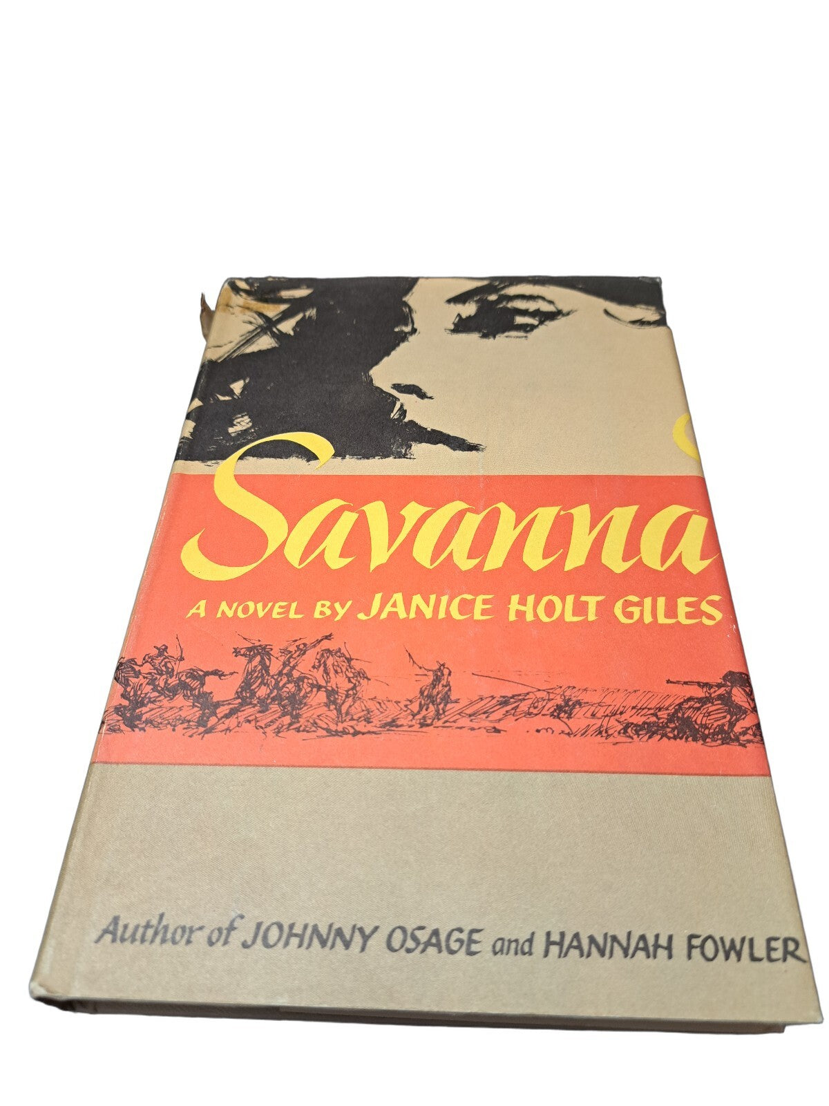 Vintage 1961 Savanna book by Janice Holt Giles