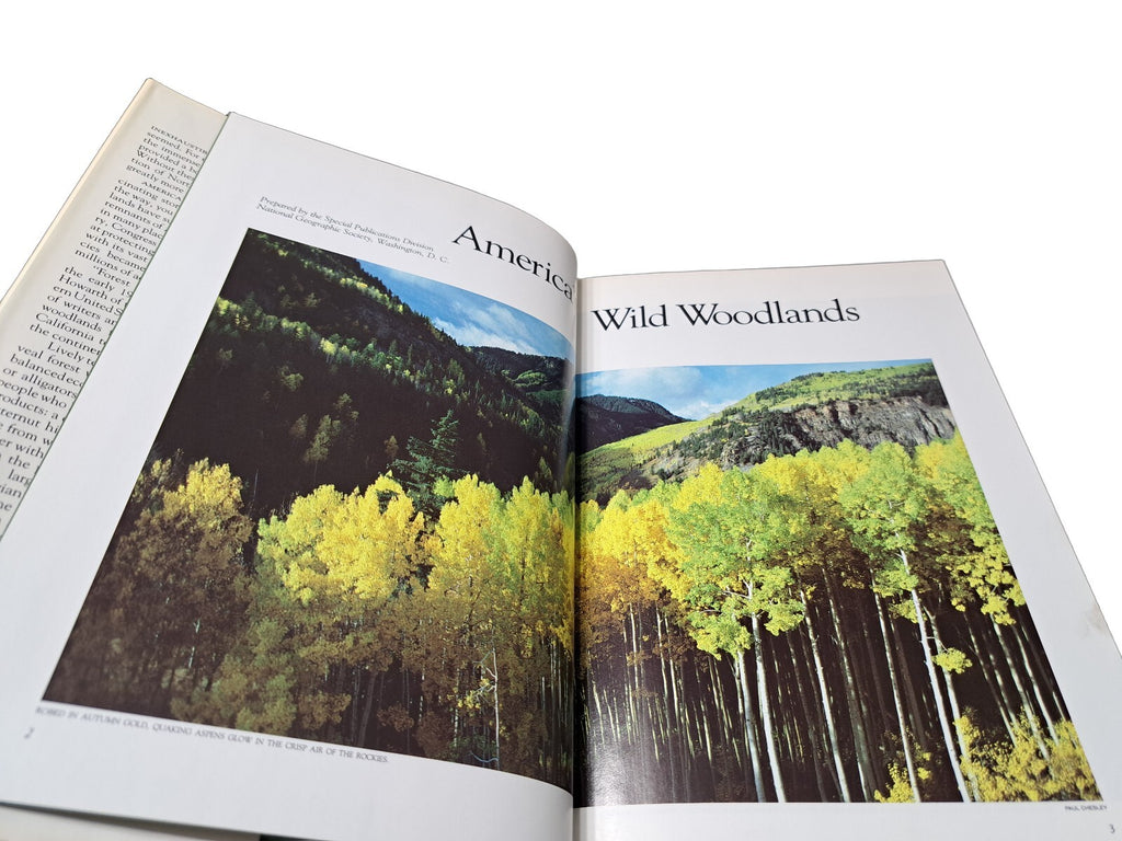 Vintage 1985 America's Wild Woodlands by the National Geographic Society