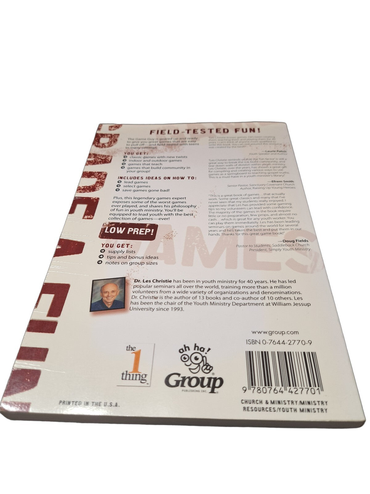 Best-Ever Games by Les Christie The Game Guy