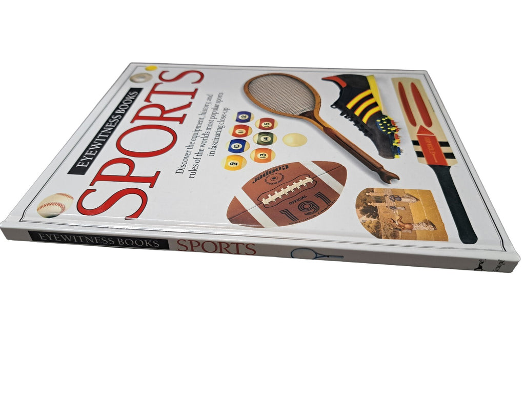 Vintage 1988 first edition of Sports by Eyewitness Books
