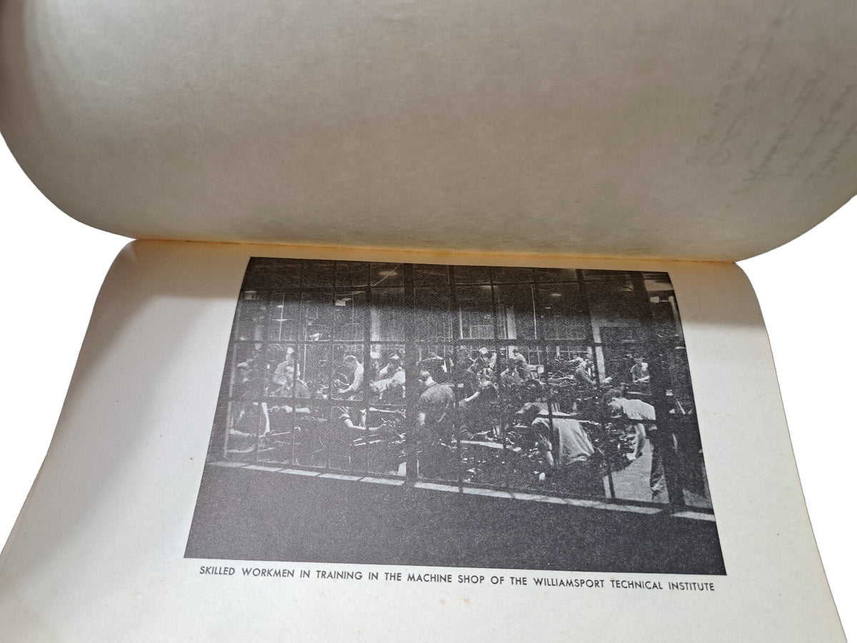 Vintage 1947 Machine Shop Work illustrated book by John T Shuman