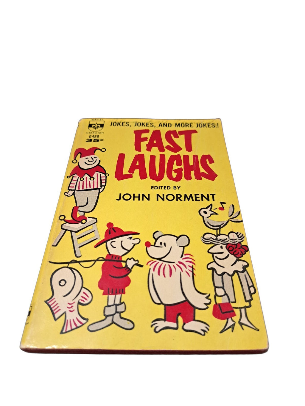 Vintage 1960 Fast Laughs book edited by John Norment