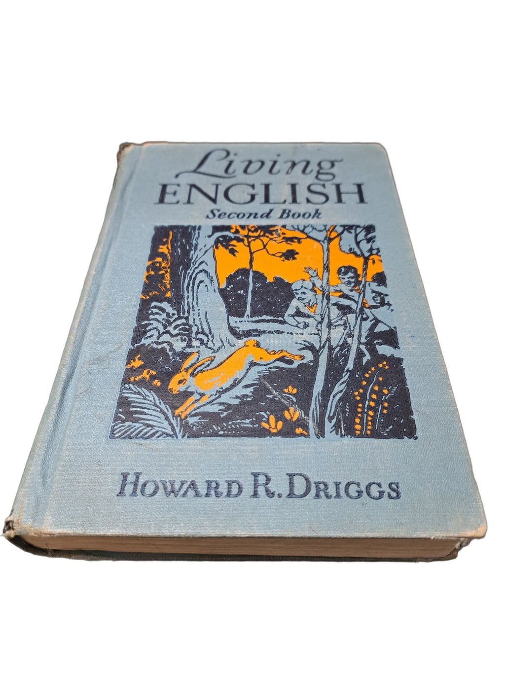 Vintage 1935 Living English: Second Book - Sixth Grade