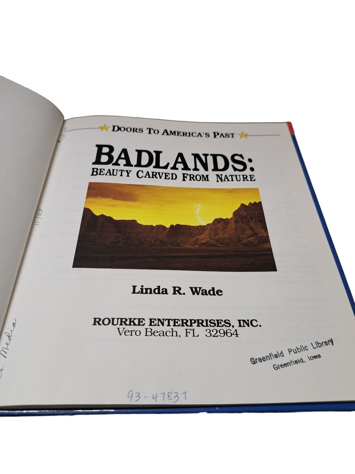 Vintage 1991 Badlands: Beauty Carved From Nature by Linda R Wade