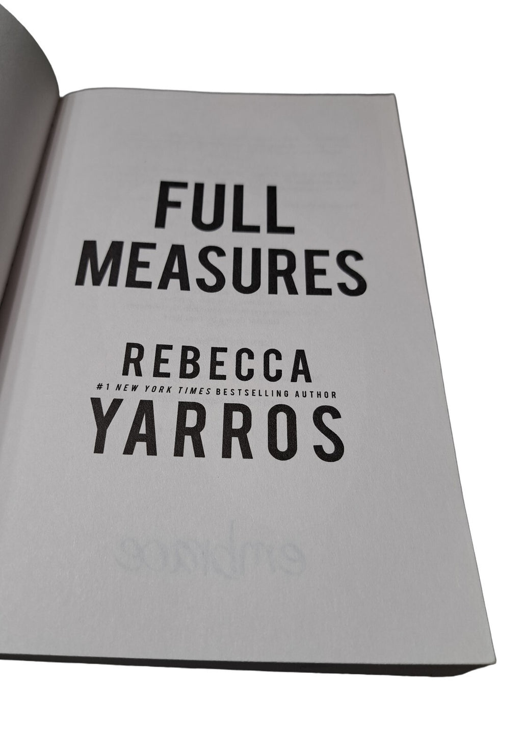 2014 by Full Measures Rebecca Yarros