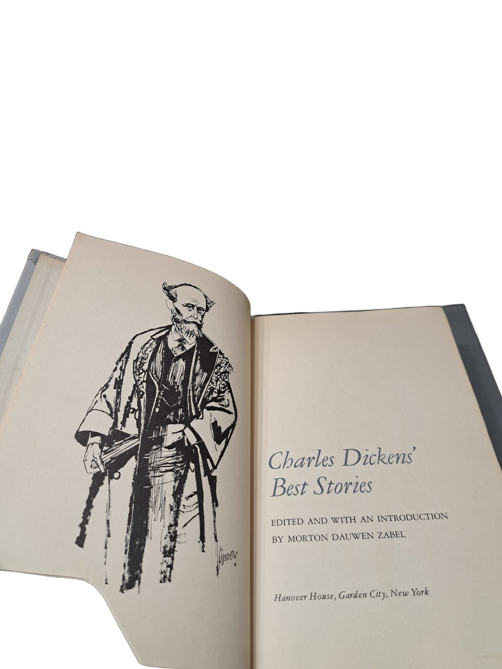 Vintage 1959 Charles Dickens' Best Stories book