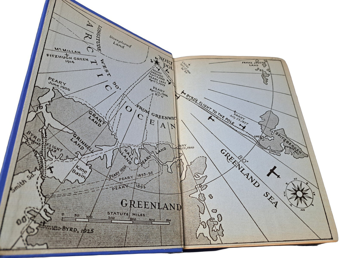 Vintage 1928 Skyward by Richard Evelyn Byrd Commander, US Navy (Retired)