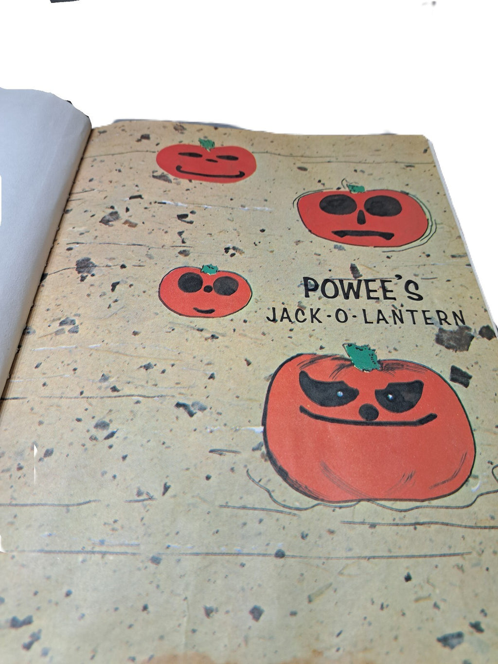 Vintage 1969 Powee's Jack-O-Lantern book by Wilson G Dietrich