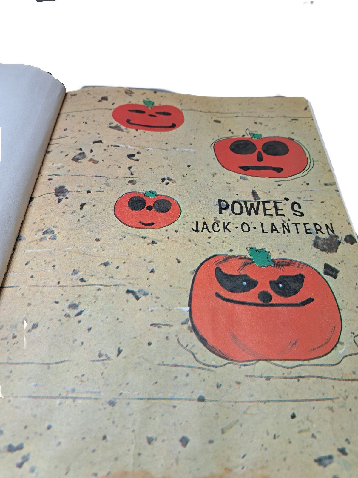 Vintage 1969 Powee's Jack-O-Lantern book by Wilson G Dietrich