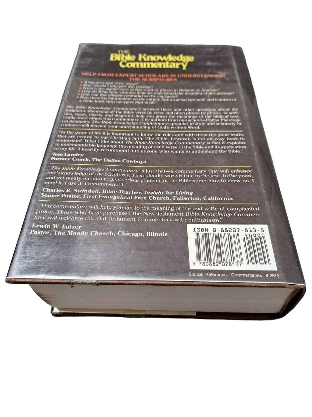 Vintage 1983/1985 The Bible Knowledge Commentary: Old & New Testaments books