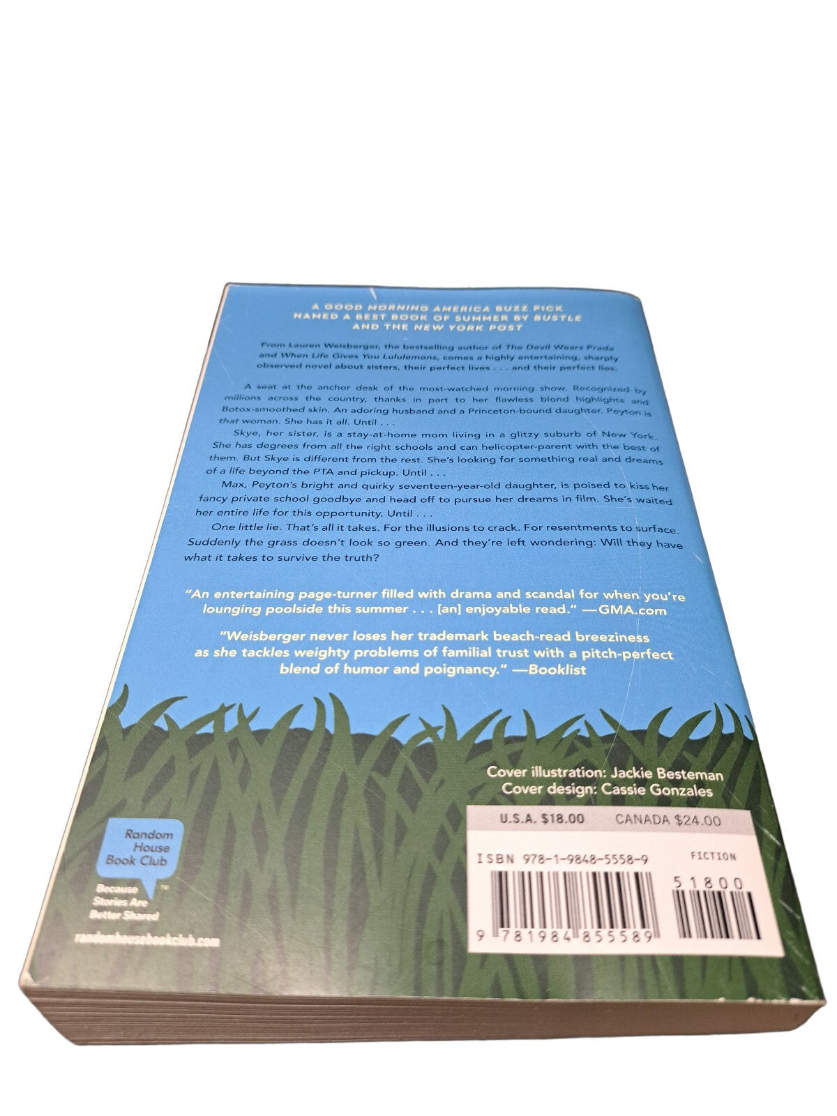 2022 Where the Grass is Green and the Girls Are Pretty by Lauren Weisberger