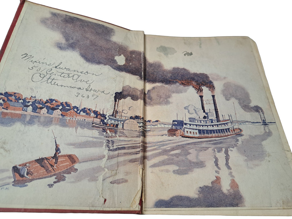 Vintage 1931 The Adventures of Tom Sawyer book by Mark Twain