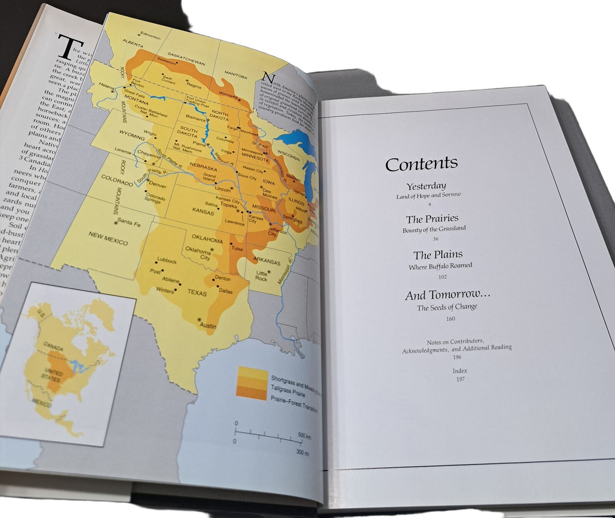 Vintage 1991 Heartland of a Continent: America's Plains and Prairies
