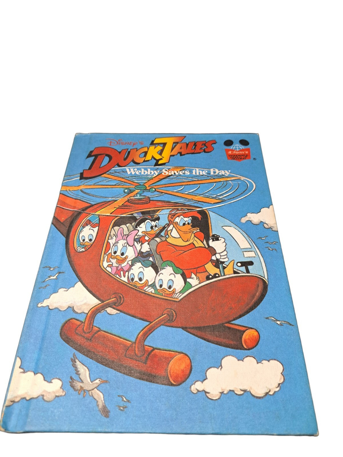 Vintage 1989 Walt Disney's Duck Tales: Webby Saves the Day book