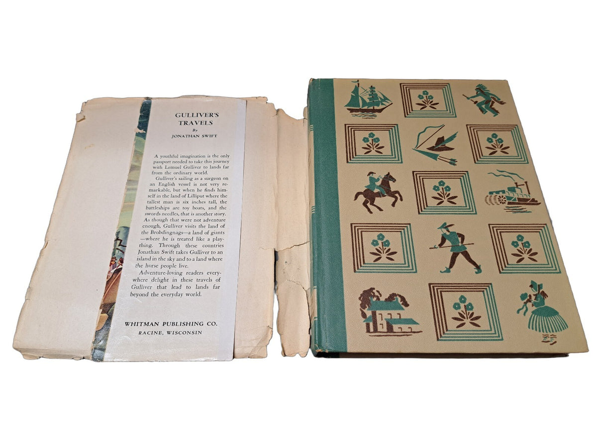 Vintage Gulliver's Travels book by Jonathan Swift