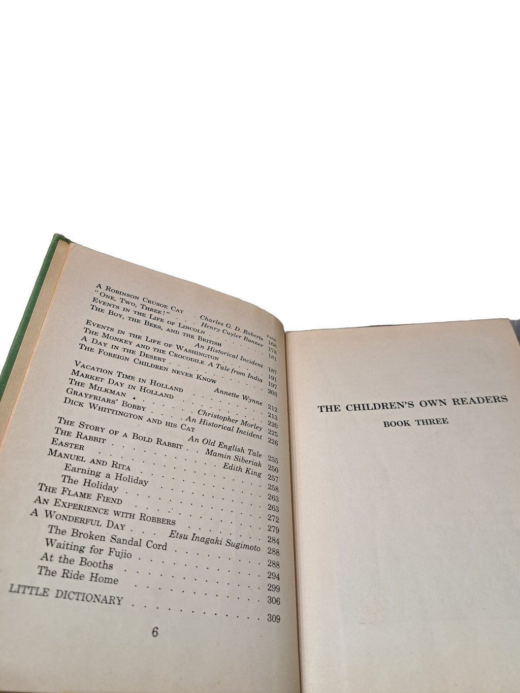 Vintage 1929 The Children's Own Readers: Book Three by Pennell & Cusack