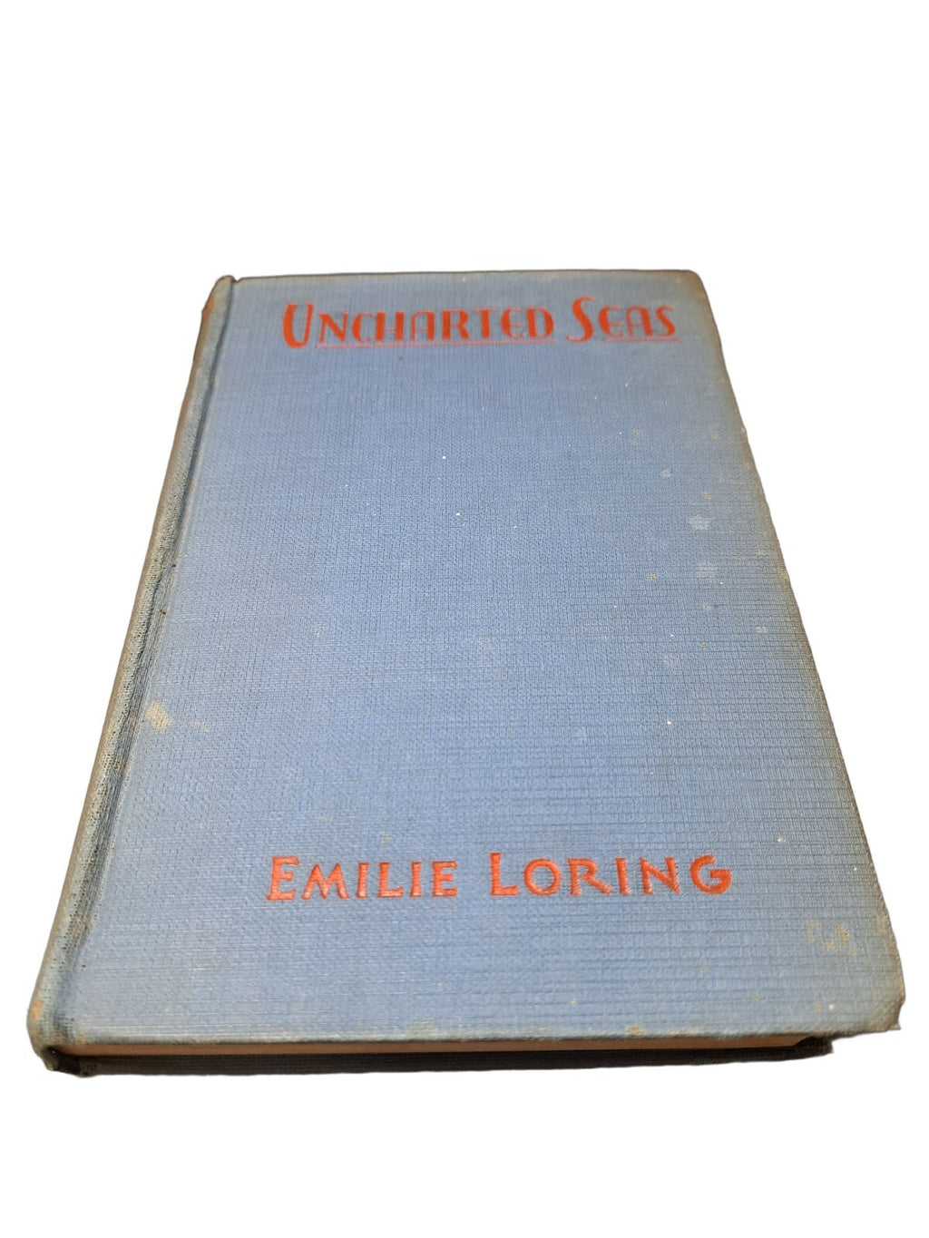 Vintage 1932 first edition of Uncharted Seas book by Emilie Loring