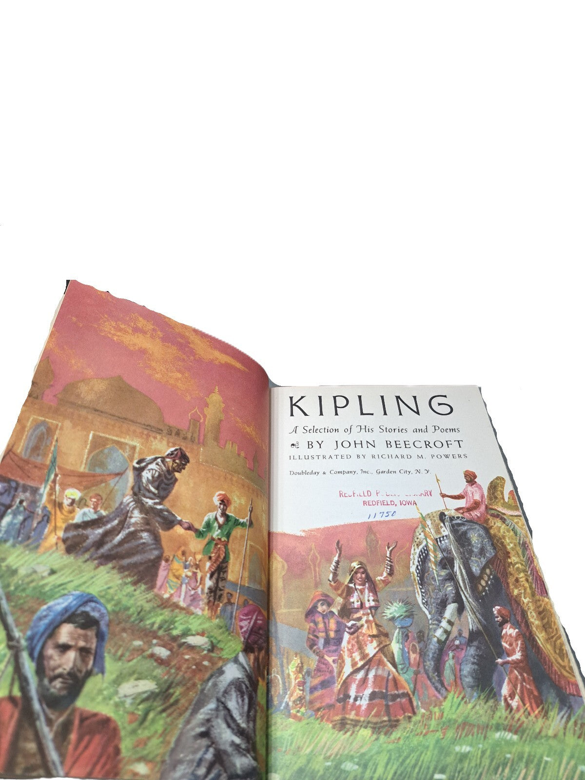 Vintage 1956 Kipling: A Selection of His Stories and Poems book by John Beecroft