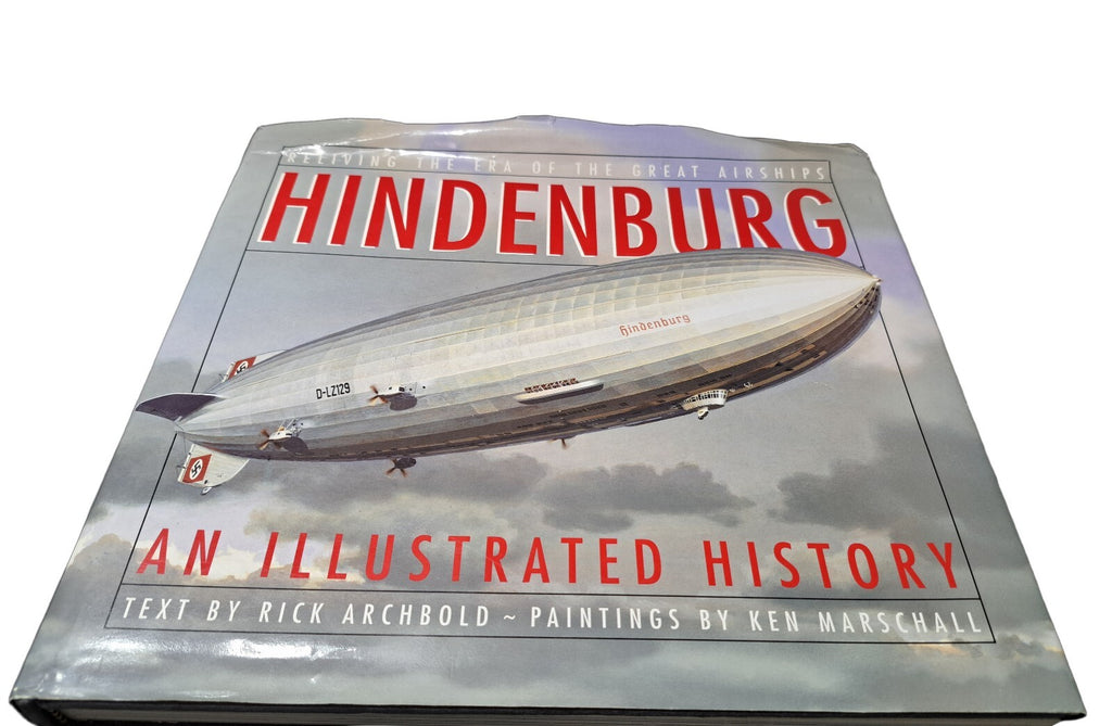 Vintage 1994 Hindenburg: An Illustrated History book by Rick Archbold