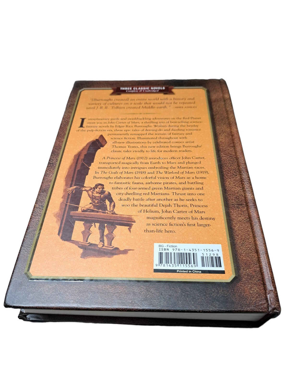 2009 John Carter of Mars book by Edgar Rice Burroughs