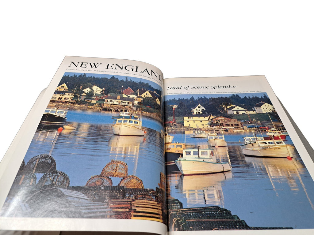 Vintage 1989 New England: Land of Scenic Splendor