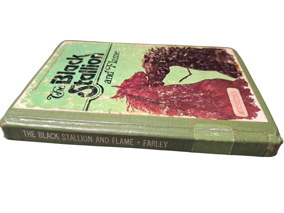 Vintage 1960 The Black Stallion and Flame book by Walter Farley