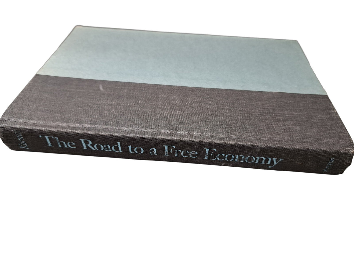 Vintage 1990 The Road to a Free Economy book by Janos Kornai