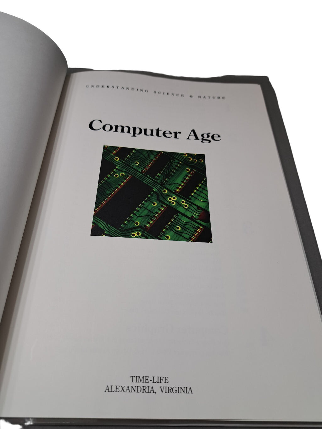Vintage 1992 first printing of Understanding Science & Nature: Computer Age by Time Life