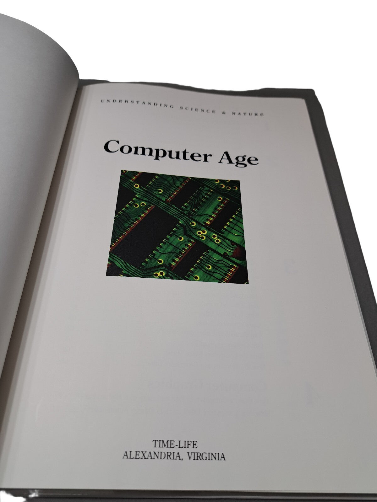 Vintage 1992 first printing of Understanding Science & Nature: Computer Age by Time Life