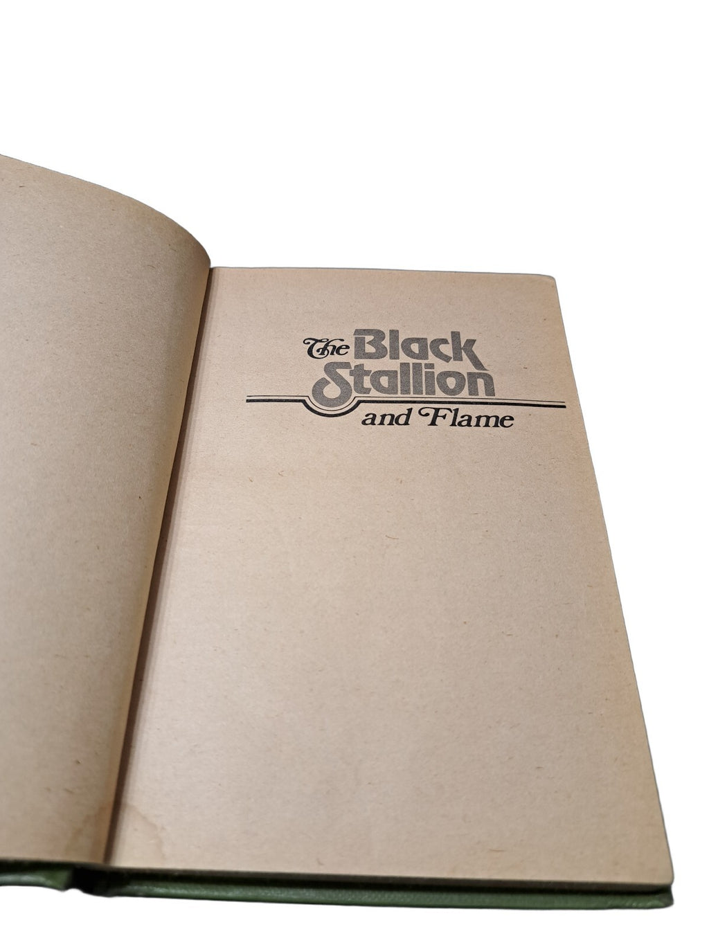Vintage 1960 The Black Stallion and Flame book by Walter Farley