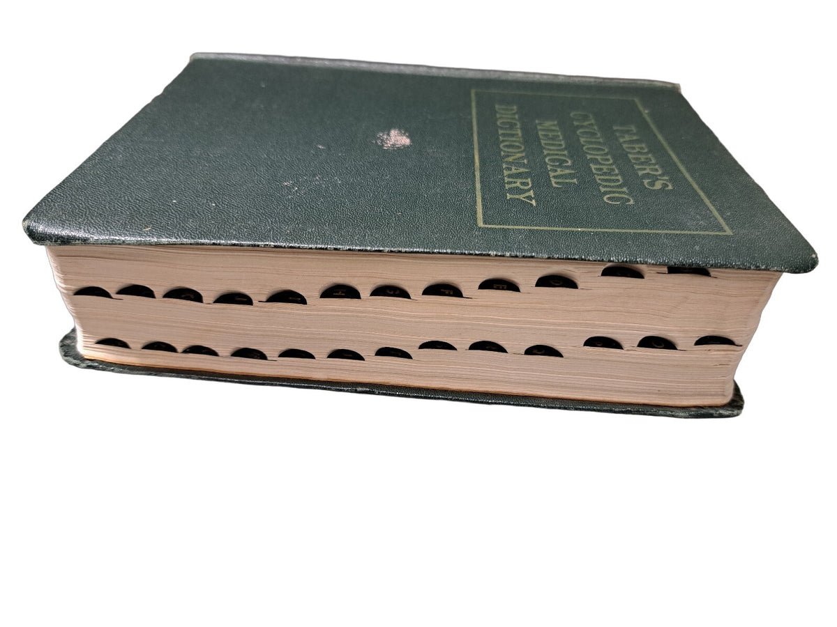 Vintage 1946 Taber's Cyclopedic Medical Dictionary