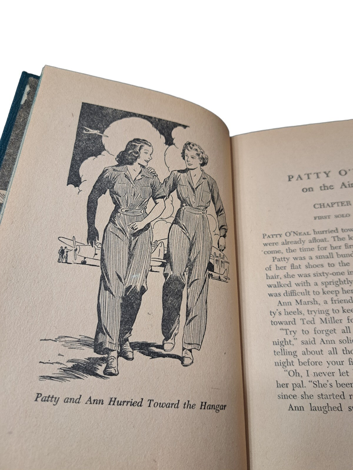 Vintage 1946 Patty O'Neal on the Airways book by Ruby Radford