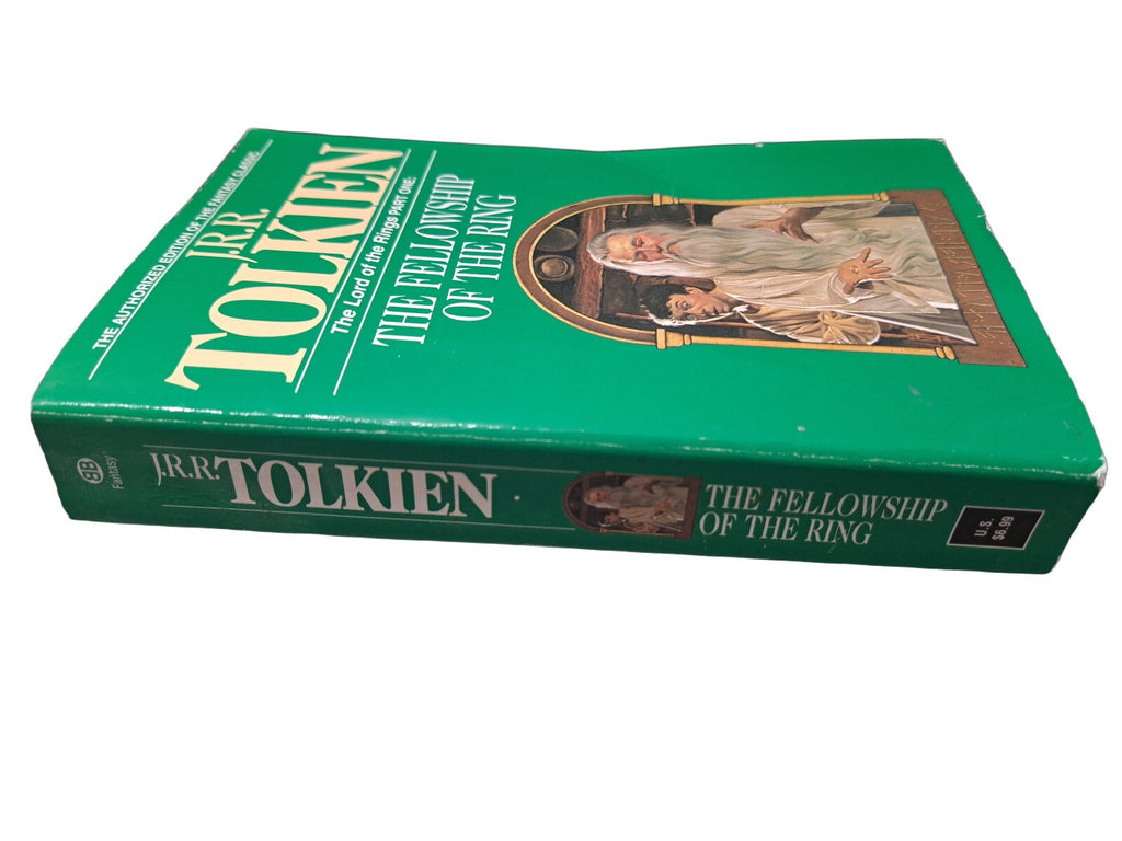 Vintage 1973 The Fellowship of the Ring book by J R R Tolkien