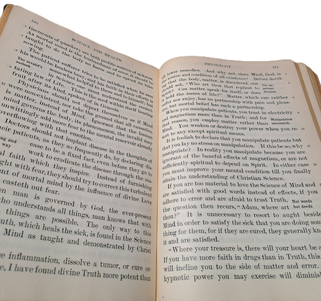 Vintage 1934 Science & Health with Key to the Scriptures book by Mary Baker Eddy