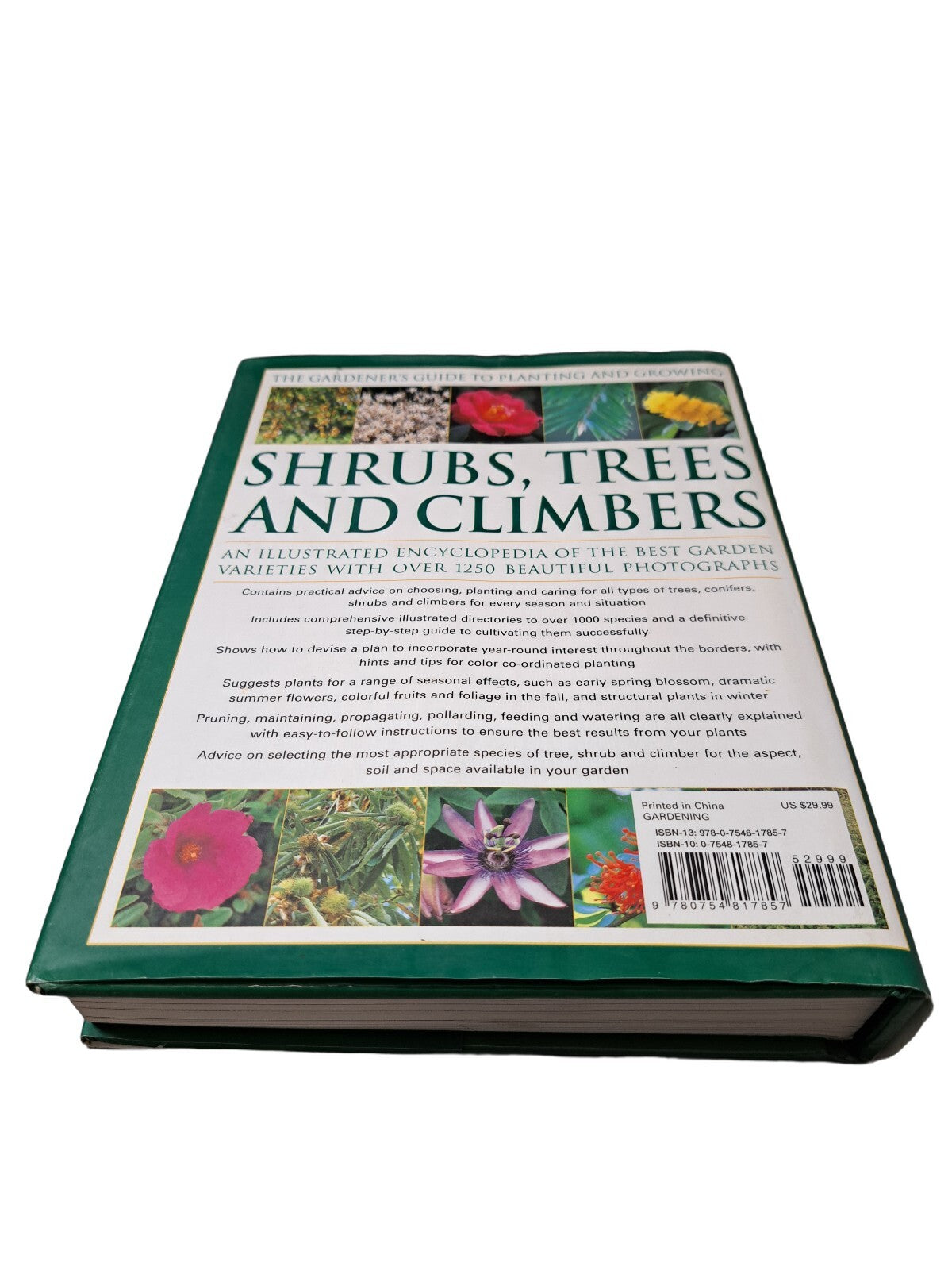 The Gardener's Guide to Planting and Growing Shrubs, Trees and Climbers